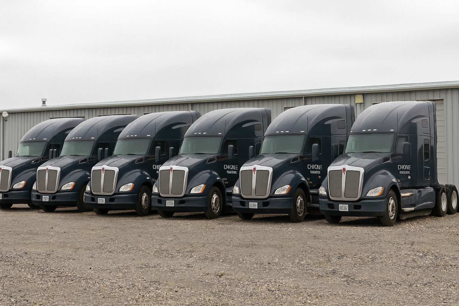 Chione Trucking Fleet — 2023 Kenworth T680